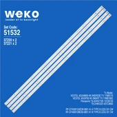 Wkset-6532 37220X2 37221X2 Rf-Cf430012a/Be30-0801 A1 A/B Type 4 Adet Led Bar (8+8Lens) thumbnail 1