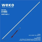 Wkset-6665 Js-Lb-S-Jp39e9-145B20A 78 Ledli 49,5 Cm 3V  1 Adet Led Bar (78Led) thumbnail 1