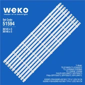 Wkset-6594 36145X5 36146X5 K500wd 4708-K500wd-A3213K01 Typ-A/B 10 Adet Led Bar thumbnail 1