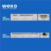 Wkset-6717 37373X1 37374X1 65Hr720s72a4 /B4 V4 2 Adet Led Bar (72Led) thumbnail 2