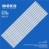 Wkset-6754 35792X10 Lg Innotek 49Inch_Funaı_Rev.A - Vdvled0gs068 Rev.A 10 Adet Led Bar thumbnail 1