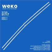 Wkset-6717 37373X1 37374X1 65Hr720s72a4 /B4 V4 2 Adet Led Bar (72Led) thumbnail 1