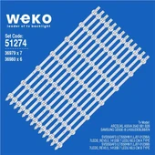 Wkset-6274 36979X7 36980X6 Svs550af3 (Ltı550hn11,Lj07-01236A/B 13 Adet Led Bar thumbnail 1