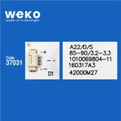 Wkset-6298 37031X4 Led42d15-01 (C) 3034201520V  4 Adet Led Bar ( Tvnizin içindeki led barla aynısı olduğunu görmeden almayınız. Led bar ürünlerinde paket açıldığında iade kabul edilmemektedir. ) thumbnail 2