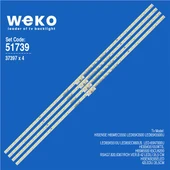 Wkset-6739 37397X4 Rsag7.820.6367/Roh Ver.B 4 Adet Led Bar (42Led) ( Tvnizin içindeki led barla aynısı olduğunu görmeden almayınız. Led bar ürünlerinde paket açıldığında iade kabul edilmemektedir. ) thumbnail 1