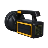 Powermaster W5192 Solar Şarjlı El Feneri Uzun Mesafe Işıldak - 3