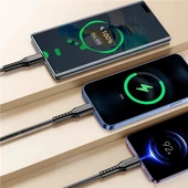 Powermaster PM-26332 3 IN 1 Siyah 1.2 Metre Şarj Kablosu thumbnail 2