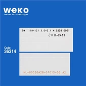 Wkset-50823 36314X2 Hl-00320A28-0701S-07 180.Dt0-3279G00-0H 2 Adet Led Bar thumbnail 2