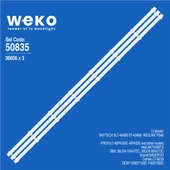 Wkset-5835 36606X3 Cx39d08-Zc22ag-02A 4S2P 303Cx390041 A 3 Adet Led Bar - 1