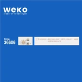 Wkset-5835 36606X3 Cx39d08-Zc22ag-02A 4S2P 303Cx390041 A 3 Adet Led Bar - 2