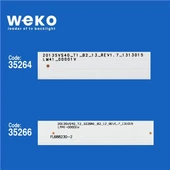 Samsung Ua40h5000awxrd 40'' İnç 3 Adet Tv Led Bar ( Tvnizin içindeki led barla aynısı olduğunu görmeden almayınız. Led bar ürünlerinde paket açıldığında iade kabul edilmemektedir. ) thumbnail 2