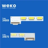Beko B55 Lep 6WV 55'' İnç 2 Adet Tv Led Bar ( Tvnizin içindeki led barla aynısı olduğunu görmeden almayınız. Led bar ürünlerinde paket açıldığında iade kabul edilmemektedir. ) thumbnail 3