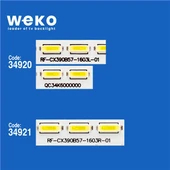 Sanyo LE100S12FM 40'' İnç 2 Adet Tv Led Bar ( Tvnizin içindeki led barla aynısı olduğunu görmeden almayınız. Led bar ürünlerinde paket açıldığında iade kabul edilmemektedir. ) thumbnail 2