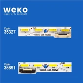 Sharp Lc-50LE752V 50'' İnç 2 Adet Tv Led Bar ( Tvnizin içindeki led barla aynısı olduğunu görmeden almayınız. Led bar ürünlerinde paket açıldığında iade kabul edilmemektedir. ) thumbnail 3