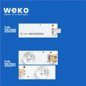 Premier PR40A50 40'' İnç 8 Adet Tv Led Bar ( Tvnizin içindeki led barla aynısı olduğunu görmeden almayınız. Led bar ürünlerinde paket açıldığında iade kabul edilmemektedir. ) thumbnail 3