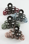 Çiçek Renkli Mandal Toka 12 cm - 1