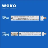 Haier 55T51 55'' 10 Adet Tv Led Bar ( Tvnizin içindeki led barla aynısı olduğunu görmeden almayınız. Led bar ürünlerinde paket açıldığında iade kabul edilmemektedir. ) thumbnail 2