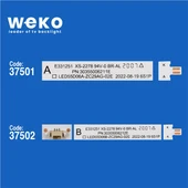 Haier 55V52 55'' 10 Adet Tv Led Bar ( Tvnizin içindeki led barla aynısı olduğunu görmeden almayınız. Led bar ürünlerinde paket açıldığında iade kabul edilmemektedir. ) thumbnail 2