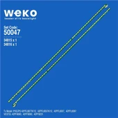 Vestel 42PF8231 42'' İnç 2 Adet Tv Led Bar ( Tvnizin içindeki led barla aynısı olduğunu görmeden almayınız. Led bar ürünlerinde paket açıldığında iade kabul edilmemektedir. ) thumbnail 1