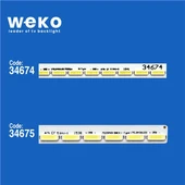 Hi-Level 43UHL900 43'' İnç 2 Adet Tv Led Bar ( Tvnizin içindeki led barla aynısı olduğunu görmeden almayınız. Led bar ürünlerinde paket açıldığında iade kabul edilmemektedir. ) thumbnail 2