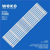 Konka 55U55A 55'' 10 Adet Tv Led Bar ( Tvnizin içindeki led barla aynısı olduğunu görmeden almayınız. Led bar ürünlerinde paket açıldığında iade kabul edilmemektedir. ) thumbnail 1