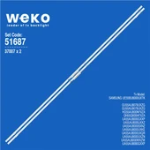 Samsung UA55AU9000UXZN 55'' 2  Adet Tv Led Bar ( Tvnizin içindeki led barla aynısı olduğunu görmeden almayınız. Led bar ürünlerinde paket açıldığında iade kabul edilmemektedir. ) thumbnail 1