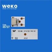 Philips 50PFL5602/F8 50'' 4 Adet Tv Led Bar ( Tvnizin içindeki led barla aynısı olduğunu görmeden almayınız. Led bar ürünlerinde paket açıldığında iade kabul edilmemektedir. ) thumbnail 2