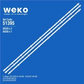 Senko LY430-DH01W  43'' 3 Adet Tv Led Bar ( Tvnizin içindeki led barla aynısı olduğunu görmeden almayınız. Led bar ürünlerinde paket açıldığında iade kabul edilmemektedir. ) thumbnail 1