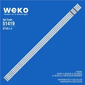 Sharp LC-46LE810E/UN 46'' 2 Adet Tv Led Bar ( Tvnizin içindeki led barla aynısı olduğunu görmeden almayınız. Led bar ürünlerinde paket açıldığında iade kabul edilmemektedir. ) thumbnail 1