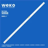 Samsung UE49K6400 49'' 1 Adet Tv Led Bar ( Tvnizin içindeki led barla aynısı olduğunu görmeden almayınız. Led bar ürünlerinde paket açıldığında iade kabul edilmemektedir. ) thumbnail 1