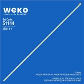 Arçelik 48 LB8477 48'' 1 Adet Tv Led Bar ( Tvnizin içindeki led barla aynısı olduğunu görmeden almayınız. Led bar ürünlerinde paket açıldığında iade kabul edilmemektedir. ) thumbnail 1