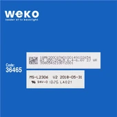 Akino 43TDSA 43'' İnç 3 Adet Tv Led Bar ( Tvnizin içindeki led barla aynısı olduğunu görmeden almayınız. Led bar ürünlerinde paket açıldığında iade kabul edilmemektedir. ) thumbnail 2