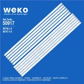 Panda LE55F88S-UD 55'' İnç 12 Adet Tv Led Bar ( Tvnizin içindeki led barla aynısı olduğunu görmeden almayınız. Led bar ürünlerinde paket açıldığında iade kabul edilmemektedir. ) thumbnail 1