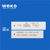 Daewoo DLE-55H1800 55'' İnç 8 Adet Tv Led Bar ( Tvnizin içindeki led barla aynısı olduğunu görmeden almayınız. Led bar ürünlerinde paket açıldığında iade kabul edilmemektedir. ) thumbnail 2