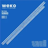 Toshiba 43T6863DB 43'' İnç 4 Adet Tv Led Bar ( Tvnizin içindeki led barla aynısı olduğunu görmeden almayınız. Led bar ürünlerinde paket açıldığında iade kabul edilmemektedir. ) thumbnail 1