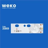 Polytron PLD32D100 32'' İnç 2 Adet Tv Led Bar ( Tvnizin içindeki led barla aynısı olduğunu görmeden almayınız. Led bar ürünlerinde paket açıldığında iade kabul edilmemektedir. ) thumbnail 3