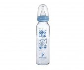 Bebedor Orta Akış Isıcam Biberon (250 ml) / Mavi - 1