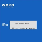 Rio 49 CLX 7820 BP 49'' İnç 8 Adet Tv Led Bar ( Tvnizin içindeki led barla aynısı olduğunu görmeden almayınız. Led bar ürünlerinde paket açıldığında iade kabul edilmemektedir. ) thumbnail 2