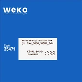 Digipol 32DP1A 32'' İnç 2 Adet Tv Led Bar ( Tvnizin içindeki led barla aynısı olduğunu görmeden almayınız. Led bar ürünlerinde paket açıldığında iade kabul edilmemektedir. ) thumbnail 2