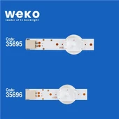 Techwood 43U902 43'' İnç 4 Adet Tv Led Bar ( Tvnizin içindeki led barla aynısı olduğunu görmeden almayınız. Led bar ürünlerinde paket açıldığında iade kabul edilmemektedir. ) thumbnail 3