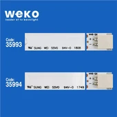 Vestel 55UB8350 55'' İnç 7 Adet Tv Led Bar ( Tvnizin içindeki led barla aynısı olduğunu görmeden almayınız. Led bar ürünlerinde paket açıldığında iade kabul edilmemektedir. ) thumbnail 2