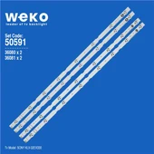 Sony KLV-32EX330 32'' İnç 4 Adet Tv Led Bar ( Tvnizin içindeki led barla aynısı olduğunu görmeden almayınız. Led bar ürünlerinde paket açıldığında iade kabul edilmemektedir. ) thumbnail 1