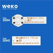 Regal 50R5020U 50'' İnç 6 Adet Tv Led Bar 5476 ( Tvnizin içindeki led barla aynısı olduğunu görmeden almayınız. Led bar ürünlerinde paket açıldığında iade kabul edilmemektedir. ) thumbnail 2