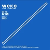 Toshiba 49U7763dat 49'' İnç 2 Adet Tv Led Bar ( Tvnizin içindeki led barla aynısı olduğunu görmeden almayınız. Led bar ürünlerinde paket açıldığında iade kabul edilmemektedir. ) - 1