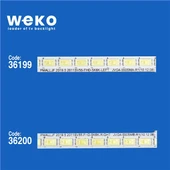 Samsung UE55D6050 55'' İnç 2 Adet Tv Led Bar ( Tvnizin içindeki led barla aynısı olduğunu görmeden almayınız. Led bar ürünlerinde paket açıldığında iade kabul edilmemektedir. ) thumbnail 2