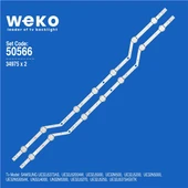 Samsung UE32J5373AS 32'' İnç 2 Adet Tv Led Bar ( Tvnizin içindeki led barla aynısı olduğunu görmeden almayınız. Led bar ürünlerinde paket açıldığında iade kabul edilmemektedir. ) thumbnail 1