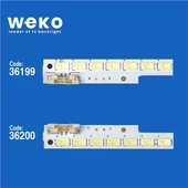 Samsung UE55D6050 55'' İnç 2 Adet Tv Led Bar ( Tvnizin içindeki led barla aynısı olduğunu görmeden almayınız. Led bar ürünlerinde paket açıldığında iade kabul edilmemektedir. ) thumbnail 3