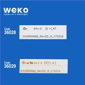 Vestel 55UD8400 55'' İnç 9 Adet Tv Led Bar ( Tvnizin içindeki led barla aynısı olduğunu görmeden almayınız. Led bar ürünlerinde paket açıldığında iade kabul edilmemektedir. ) thumbnail 2