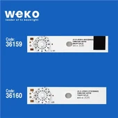 Akai AKTV401 42'' İnç 3 Adet Tv Led Bar ( Tvnizin içindeki led barla aynısı olduğunu görmeden almayınız. Led bar ürünlerinde paket açıldığında iade kabul edilmemektedir. ) thumbnail 2