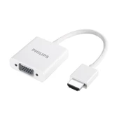 Philips SWR1620A/93 HDMI To Vga Laptop - Pc Monitör Görüntü Converter Çevirici (Projeksiyon Uyumlu) - 1